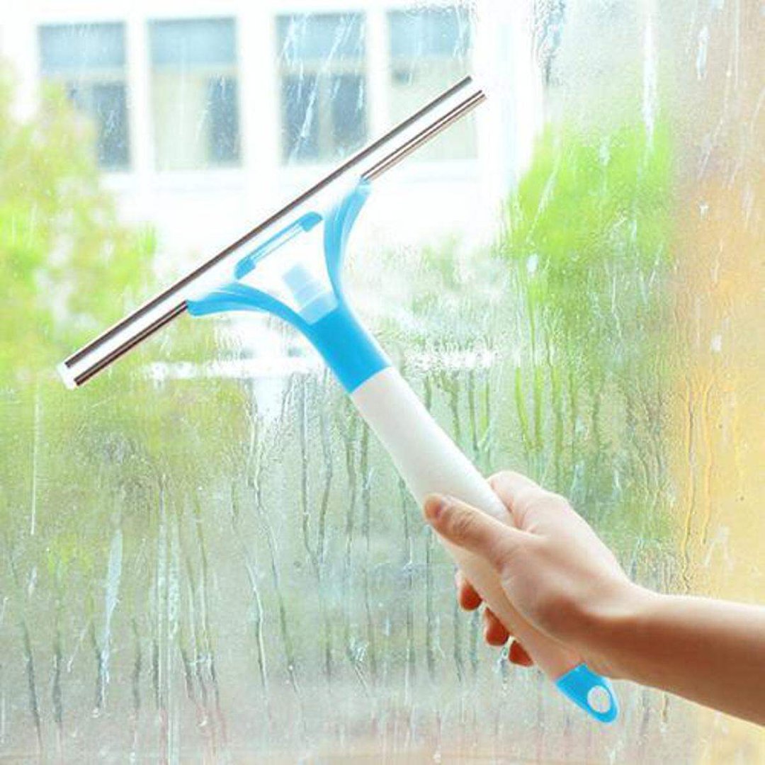 2 in 1 Spray Window Glass Cleaner