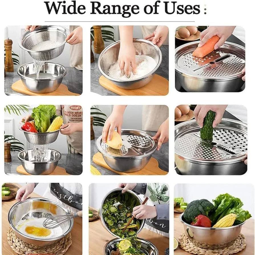 3 in 1 Stainless Vegetable cutter